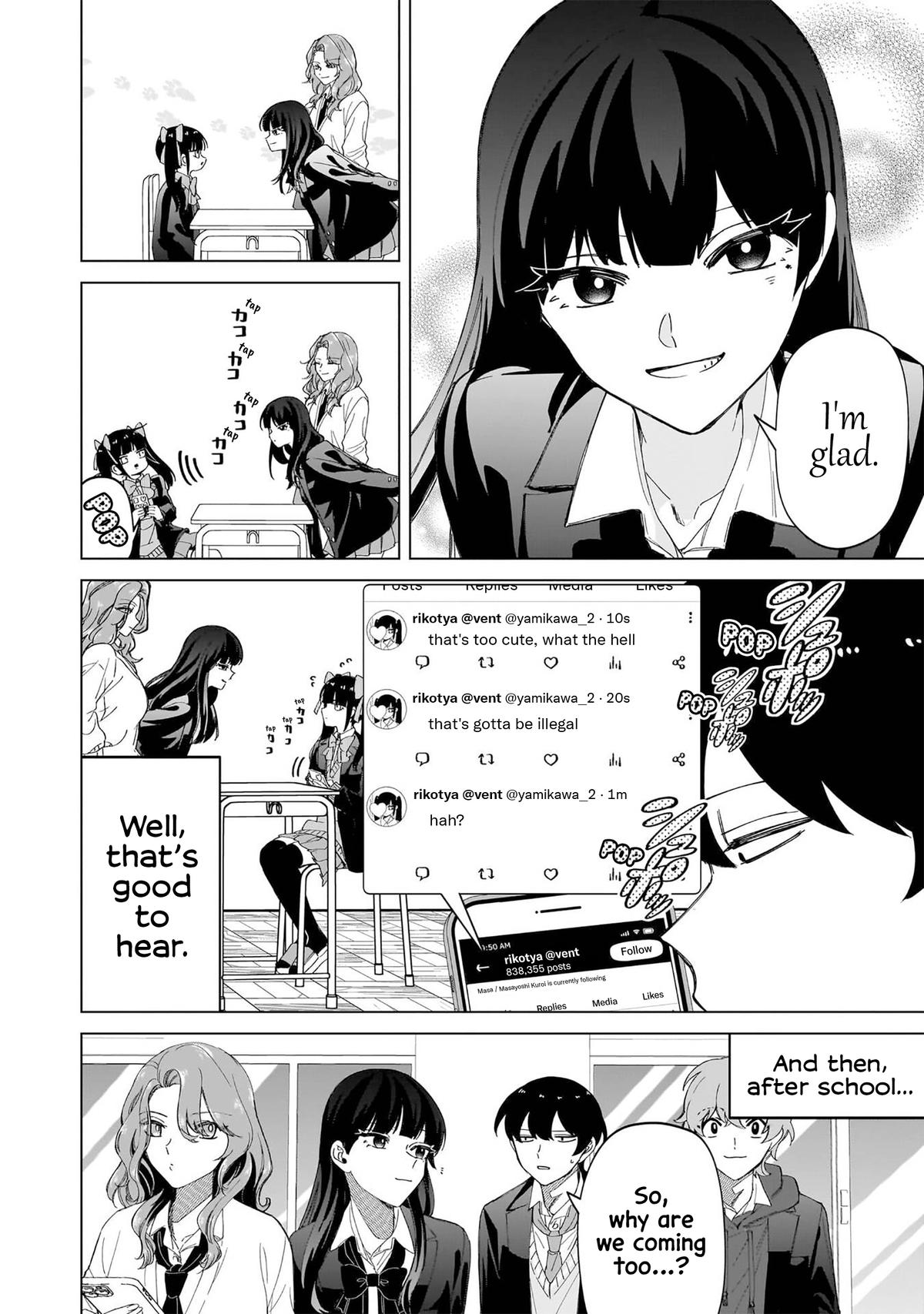 Shiretto Sugee Koto Iteru Gal: Shiritsu Para no Marukoukou no Nichijou Chapter 34 page 4 - 
