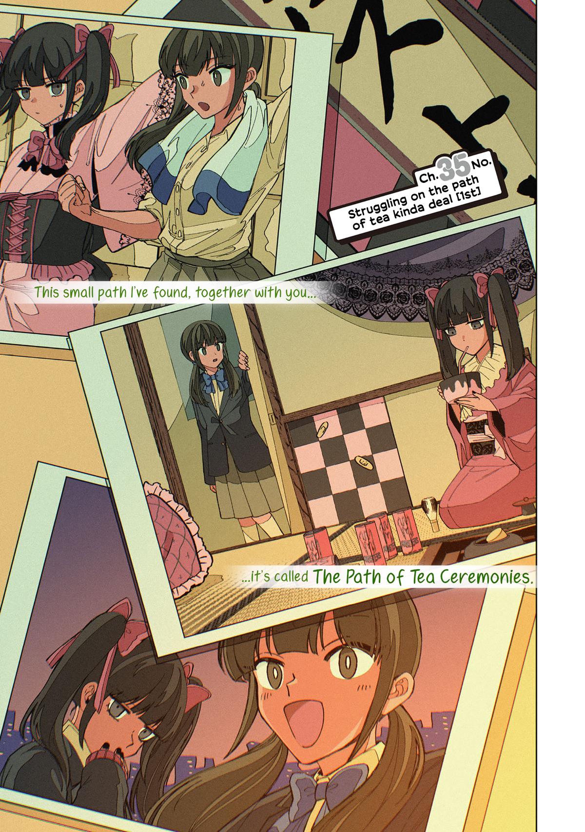 Shiretto Sugee Koto Iteru Gal: Shiritsu Para no Marukoukou no Nichijou Chapter 35 page 1 - 