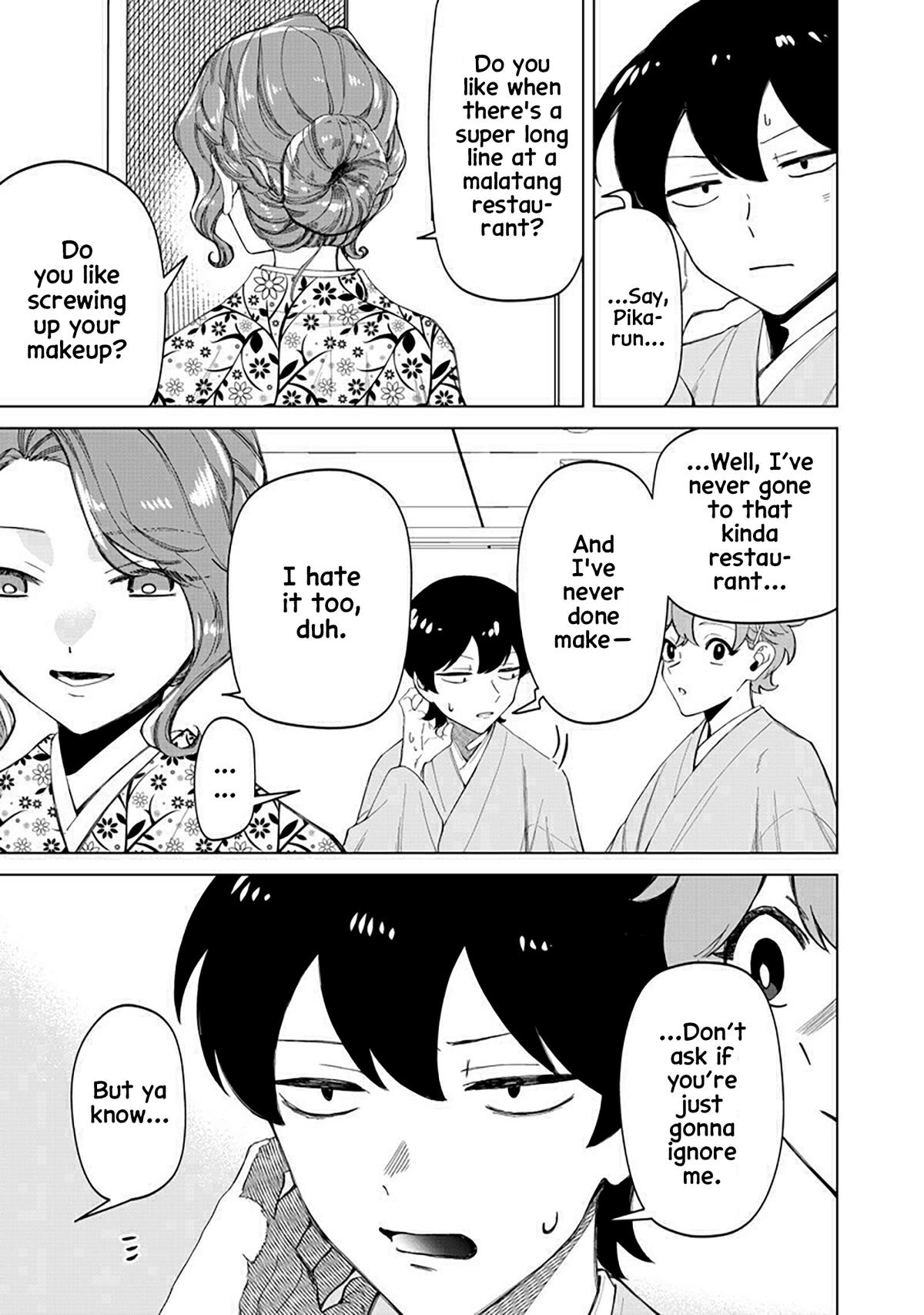 Shiretto Sugee Koto Iteru Gal: Shiritsu Para no Marukoukou no Nichijou Chapter 42 page 11 - 