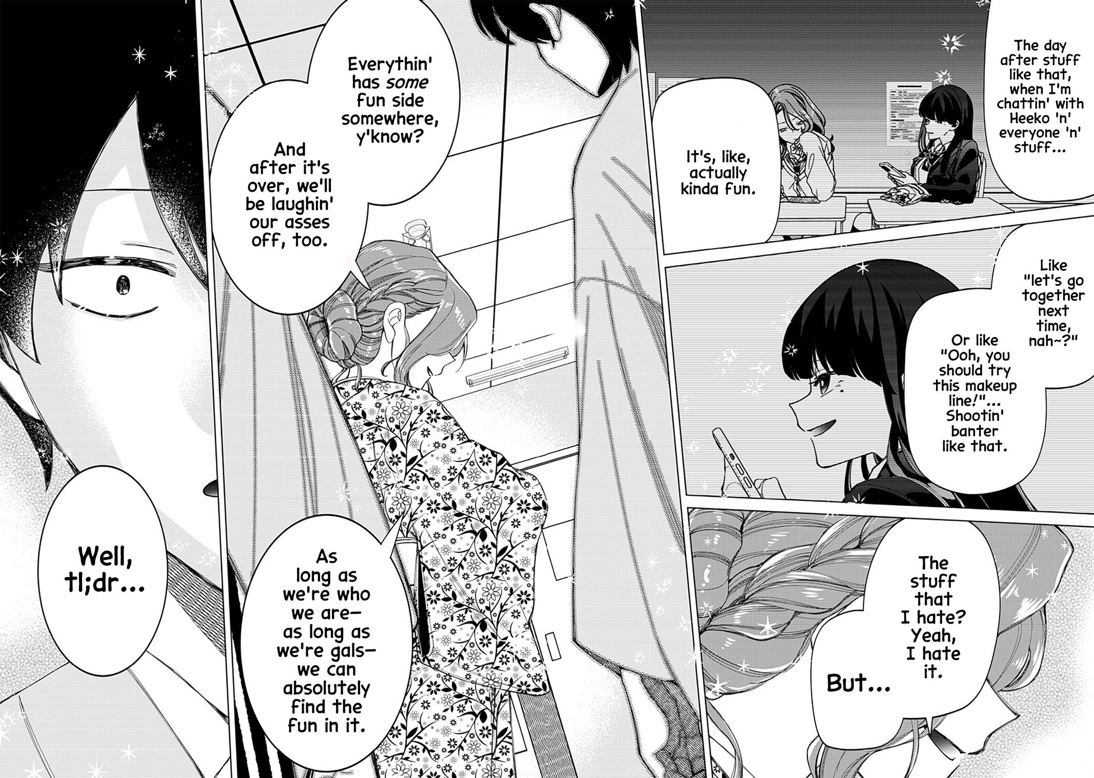 Shiretto Sugee Koto Iteru Gal: Shiritsu Para no Marukoukou no Nichijou Chapter 42 page 12 - 
