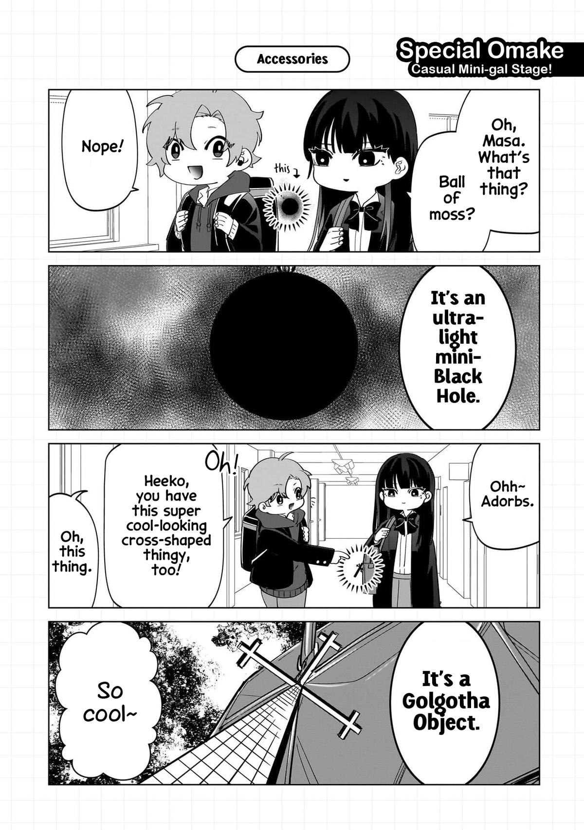 Shiretto Sugee Koto Iteru Gal: Shiritsu Para no Marukoukou no Nichijou Chapter 9.5 page 12 - 
