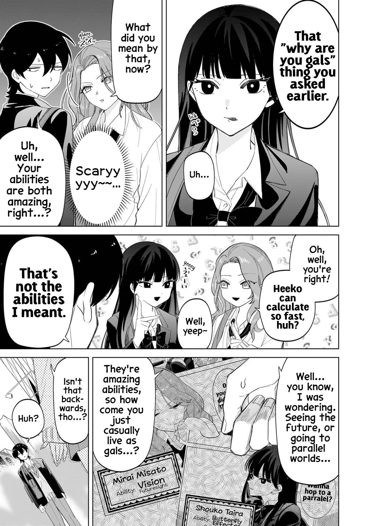 Shiretto Sugee Koto Iteru Gal: Shiritsu Para no Marukoukou no Nichijou Chapter 9 page 9 - 