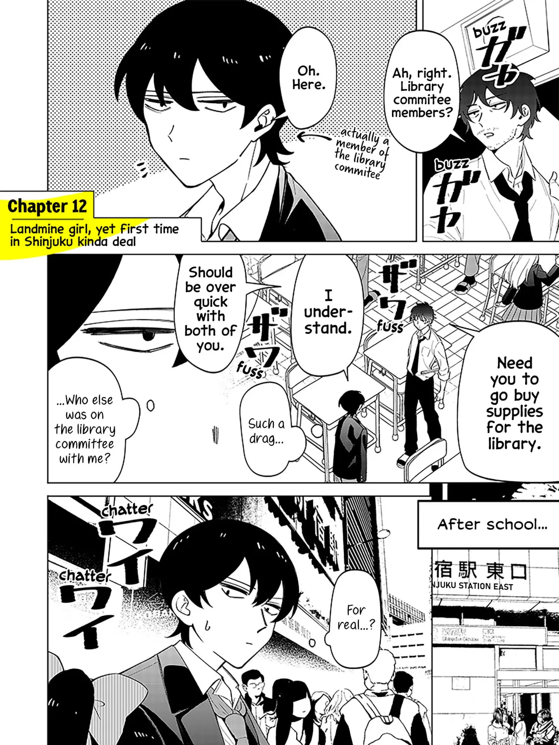 Shiretto Sugee Koto Itteru Gal. Shiritsu Para no Marukoukou no Nichijou Chapter 12 page 3 - 