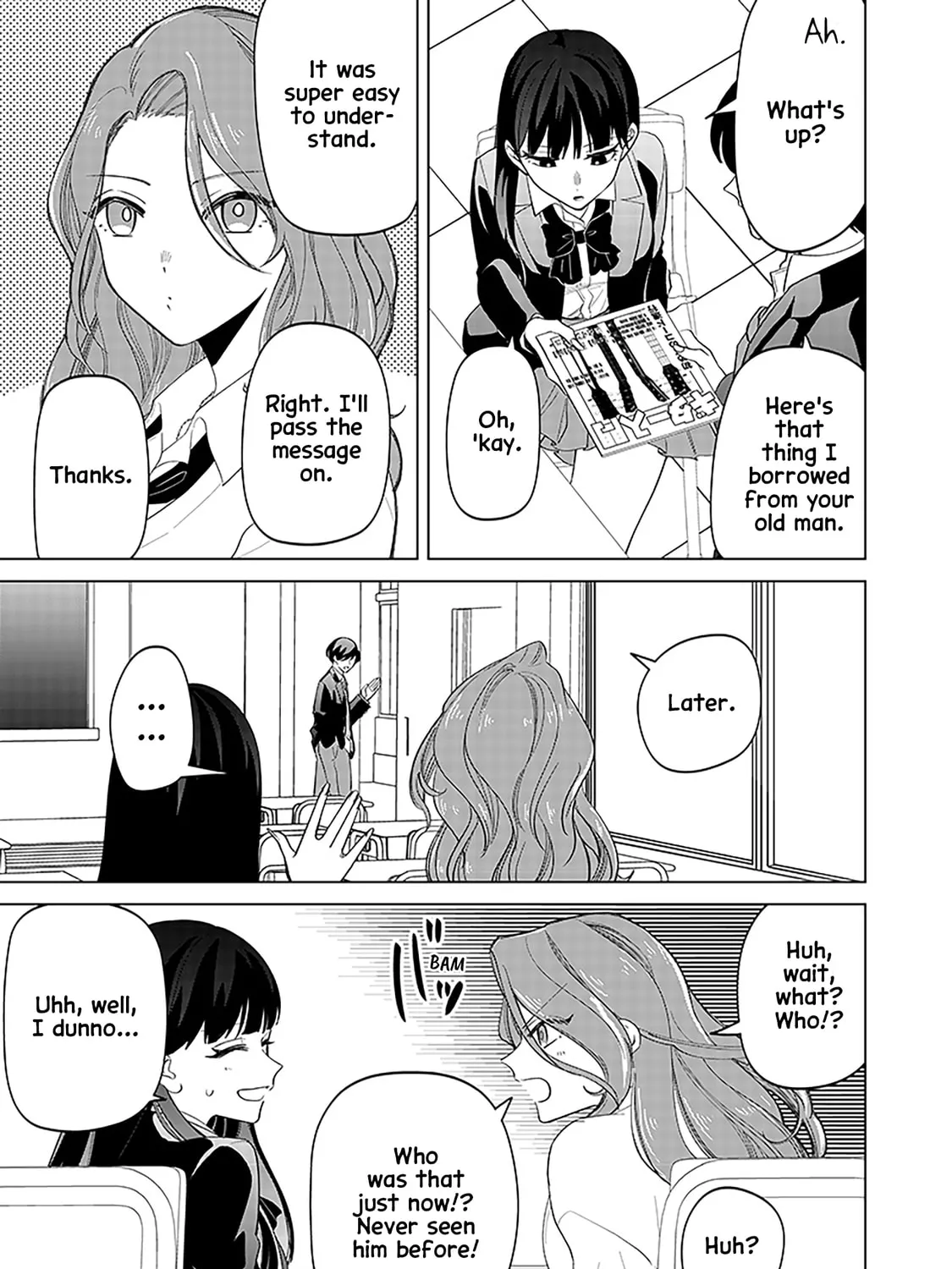 Shiretto Sugee Koto Itteru Gal. Shiritsu Para no Marukoukou no Nichijou Chapter 14 page 13 - 
