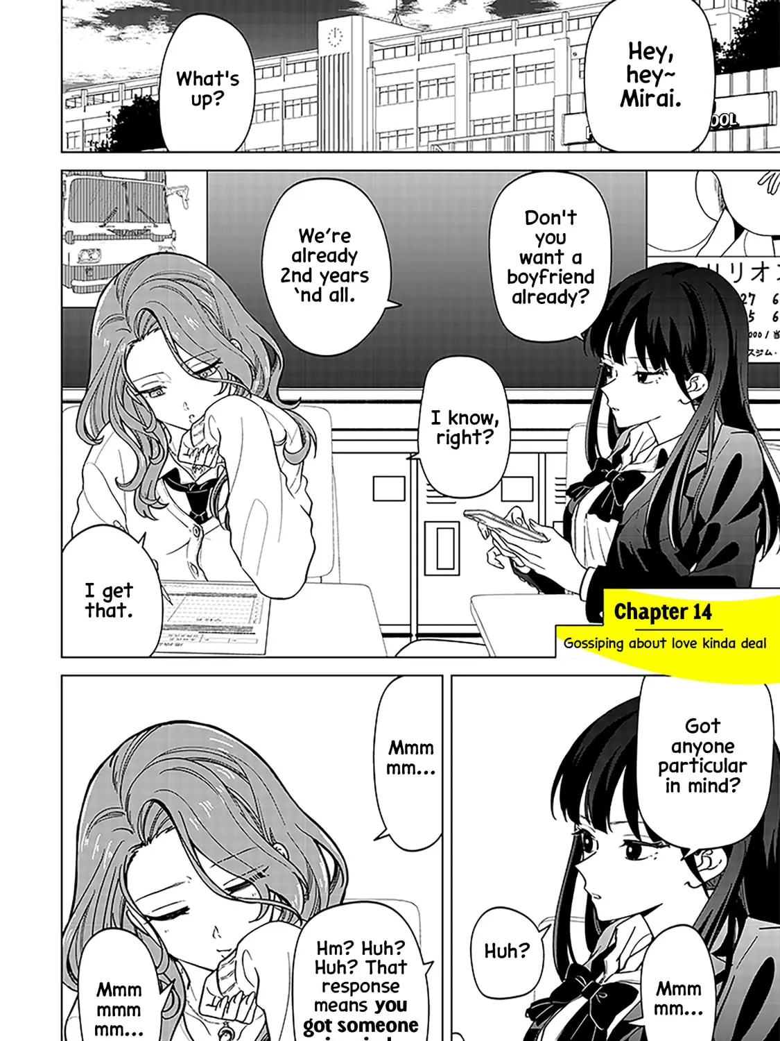 Shiretto Sugee Koto Itteru Gal. Shiritsu Para no Marukoukou no Nichijou Chapter 14 page 3 - 