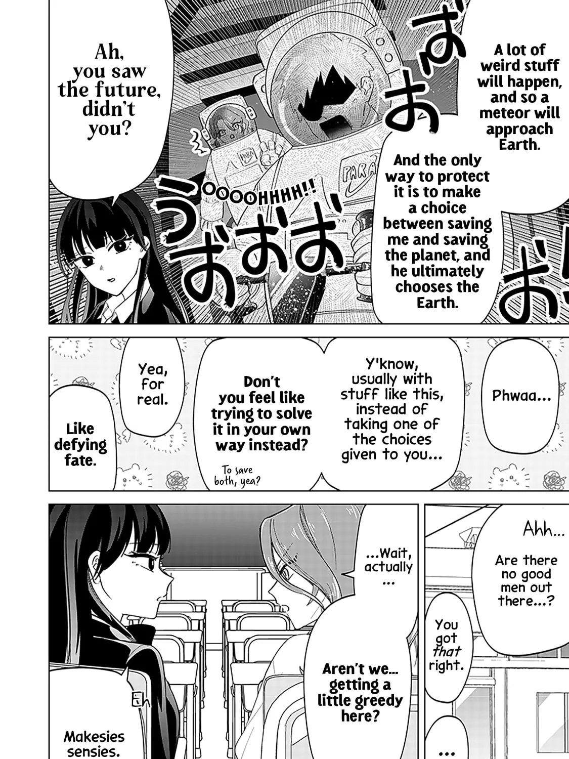 Shiretto Sugee Koto Itteru Gal. Shiritsu Para no Marukoukou no Nichijou Chapter 14 page 27 - 
