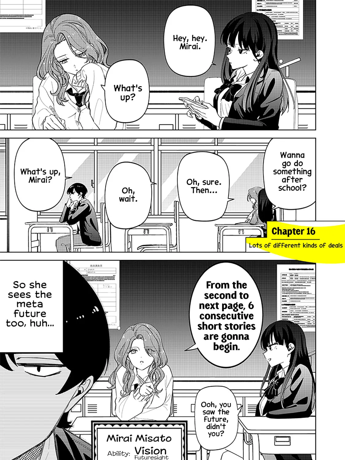 Shiretto Sugee Koto Itteru Gal. Shiritsu Para no Marukoukou no Nichijou Chapter 16 page 1 - 