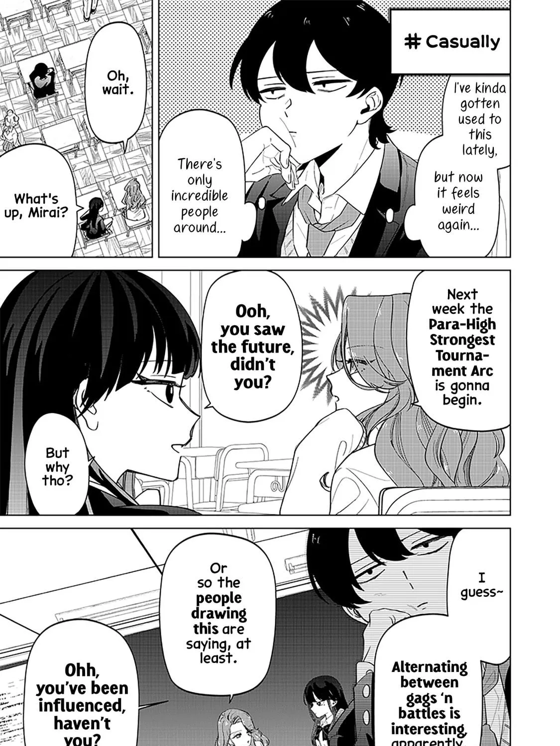 Shiretto Sugee Koto Itteru Gal. Shiritsu Para no Marukoukou no Nichijou Chapter 16 page 41 - 