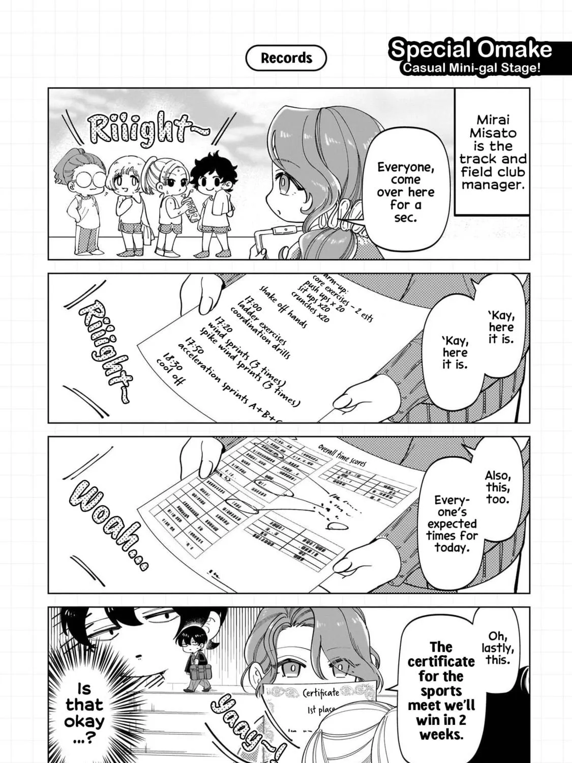 Shiretto Sugee Koto Itteru Gal. Shiritsu Para no Marukoukou no Nichijou Chapter 18.5 page 11 - 