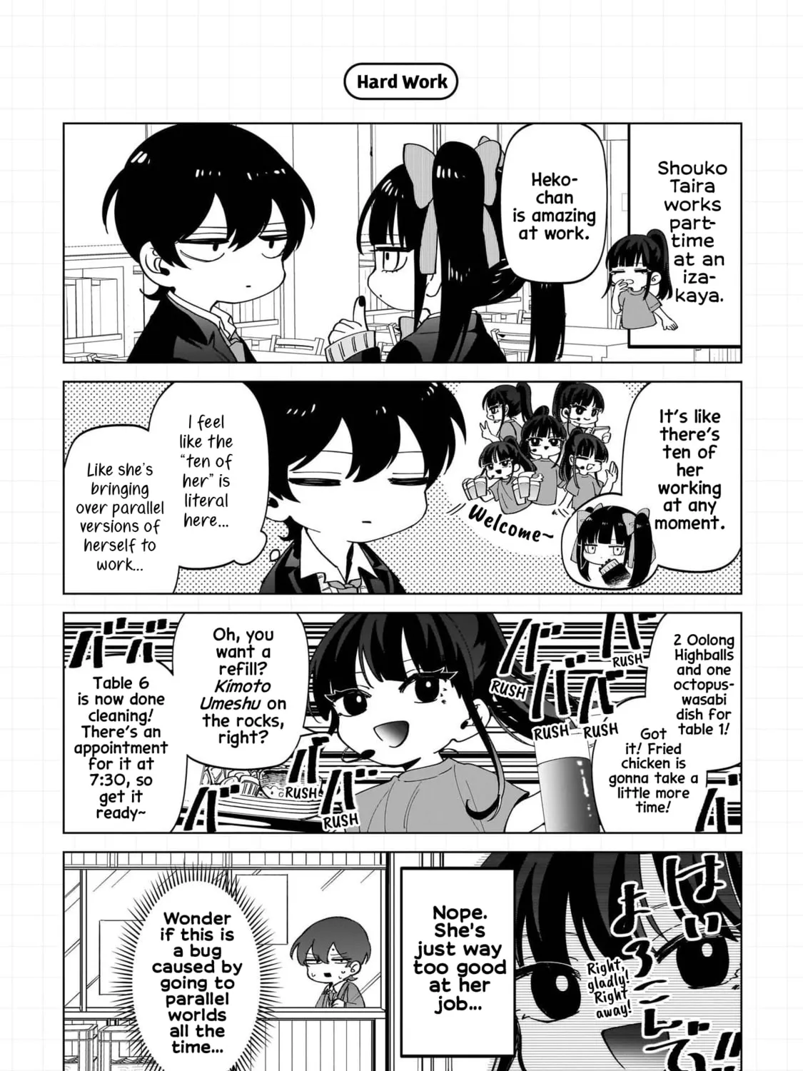 Shiretto Sugee Koto Itteru Gal. Shiritsu Para no Marukoukou no Nichijou Chapter 18.5 page 13 - 