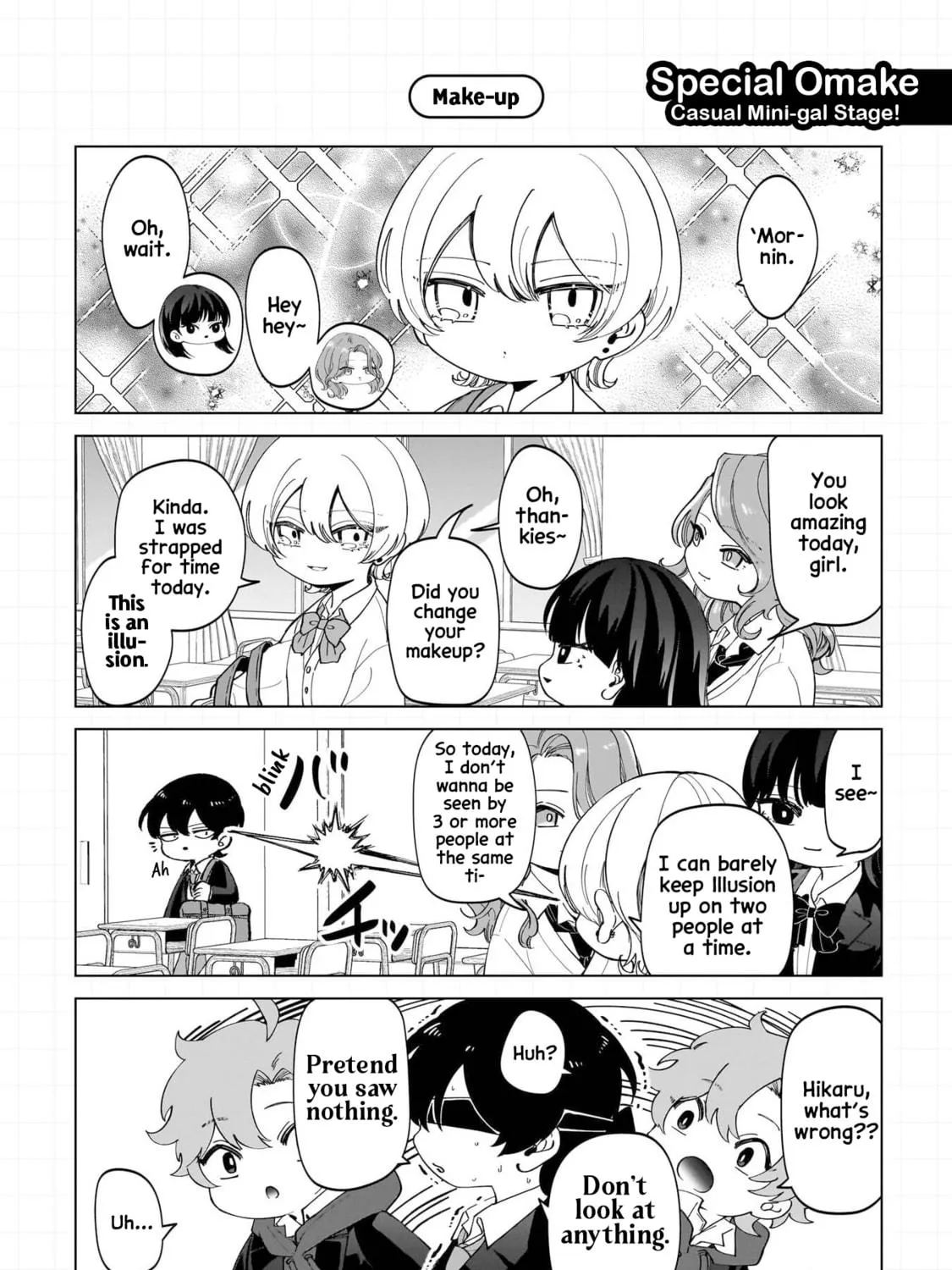 Shiretto Sugee Koto Itteru Gal. Shiritsu Para no Marukoukou no Nichijou Chapter 18.5 page 19 - 