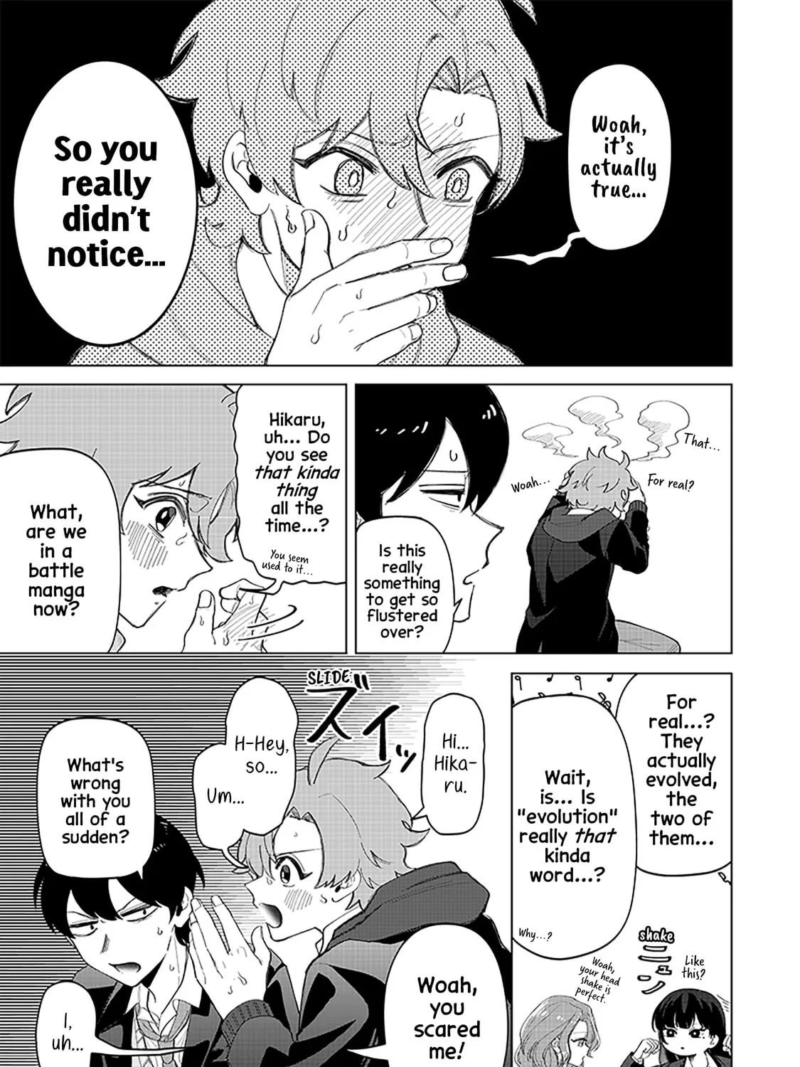 Shiretto Sugee Koto Itteru Gal. Shiritsu Para no Marukoukou no Nichijou Chapter 19 page 13 - 