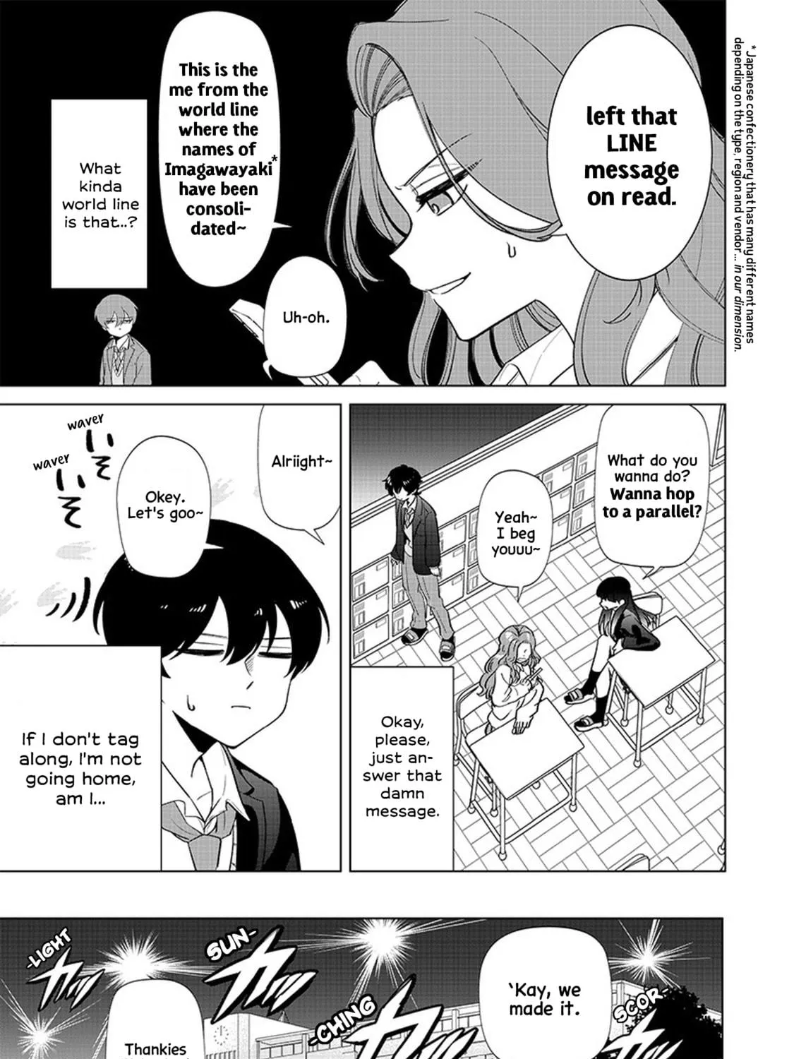 Shiretto Sugee Koto Itteru Gal. Shiritsu Para no Marukoukou no Nichijou Chapter 2 page 11 - 