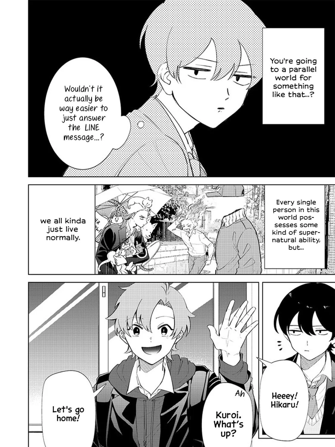 Shiretto Sugee Koto Itteru Gal. Shiritsu Para no Marukoukou no Nichijou Chapter 2 page 5 - 