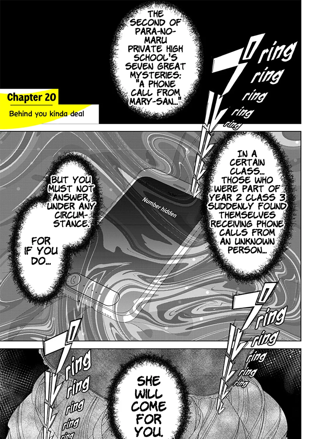 Shiretto Sugee Koto Itteru Gal. Shiritsu Para no Marukoukou no Nichijou Chapter 20 page 1 - 