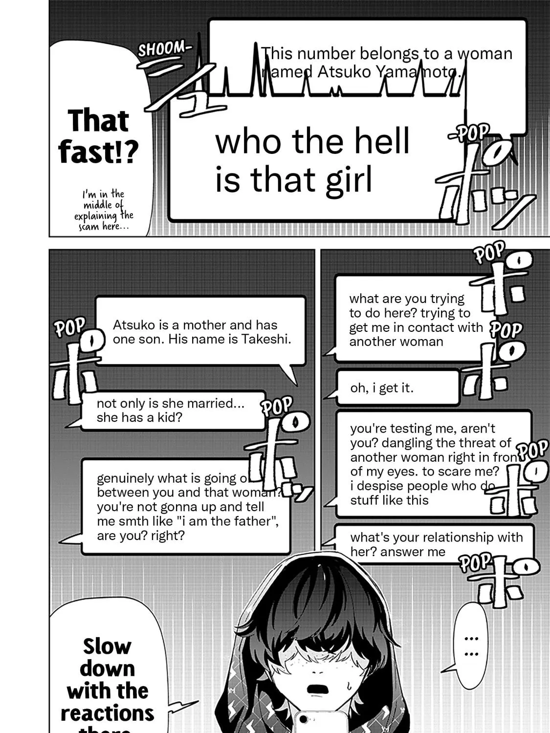 Shiretto Sugee Koto Itteru Gal. Shiritsu Para no Marukoukou no Nichijou Chapter 28 page 23 - 