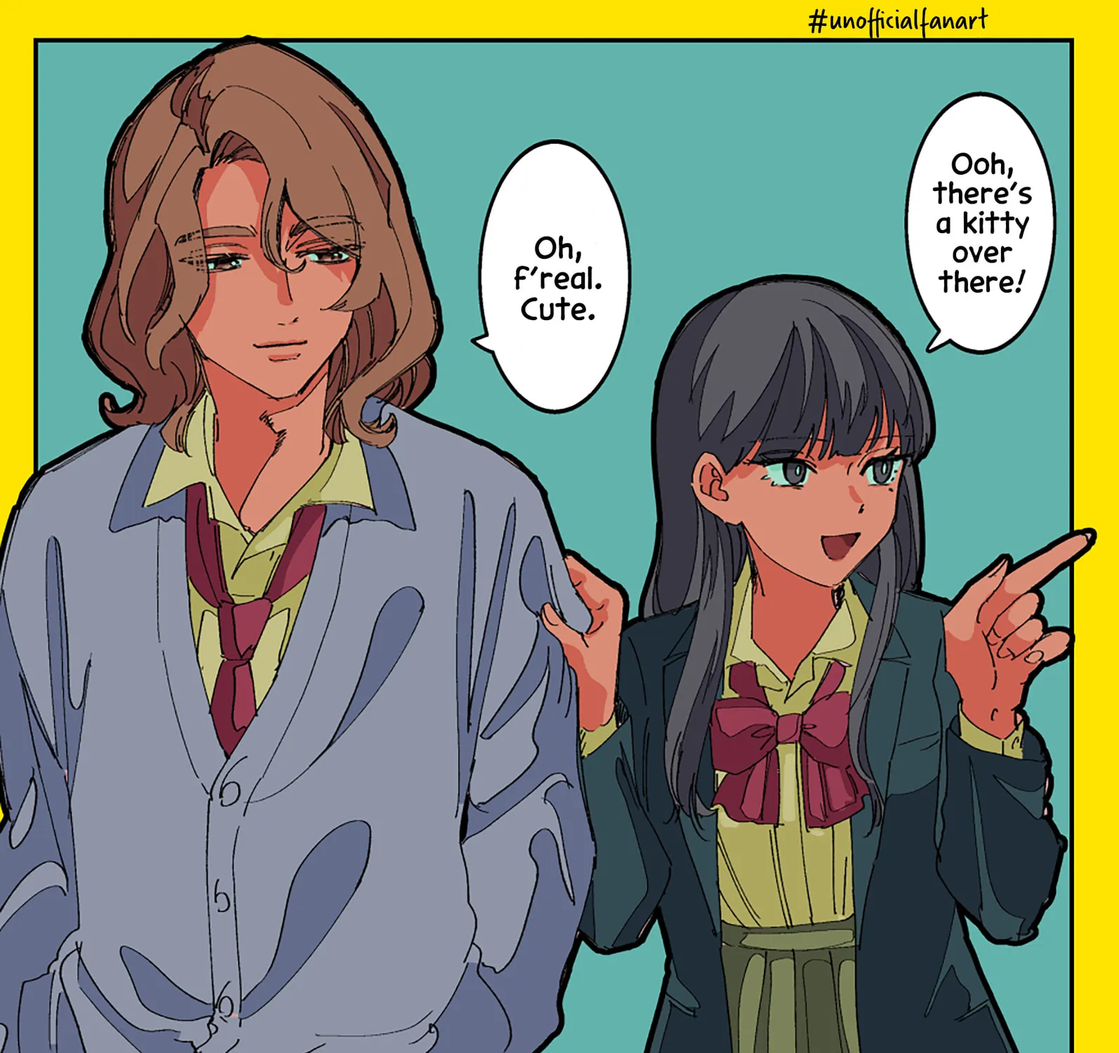 Shiretto Sugee Koto Itteru Gal. Shiritsu Para no Marukoukou no Nichijou Chapter 30.5 page 1 - 