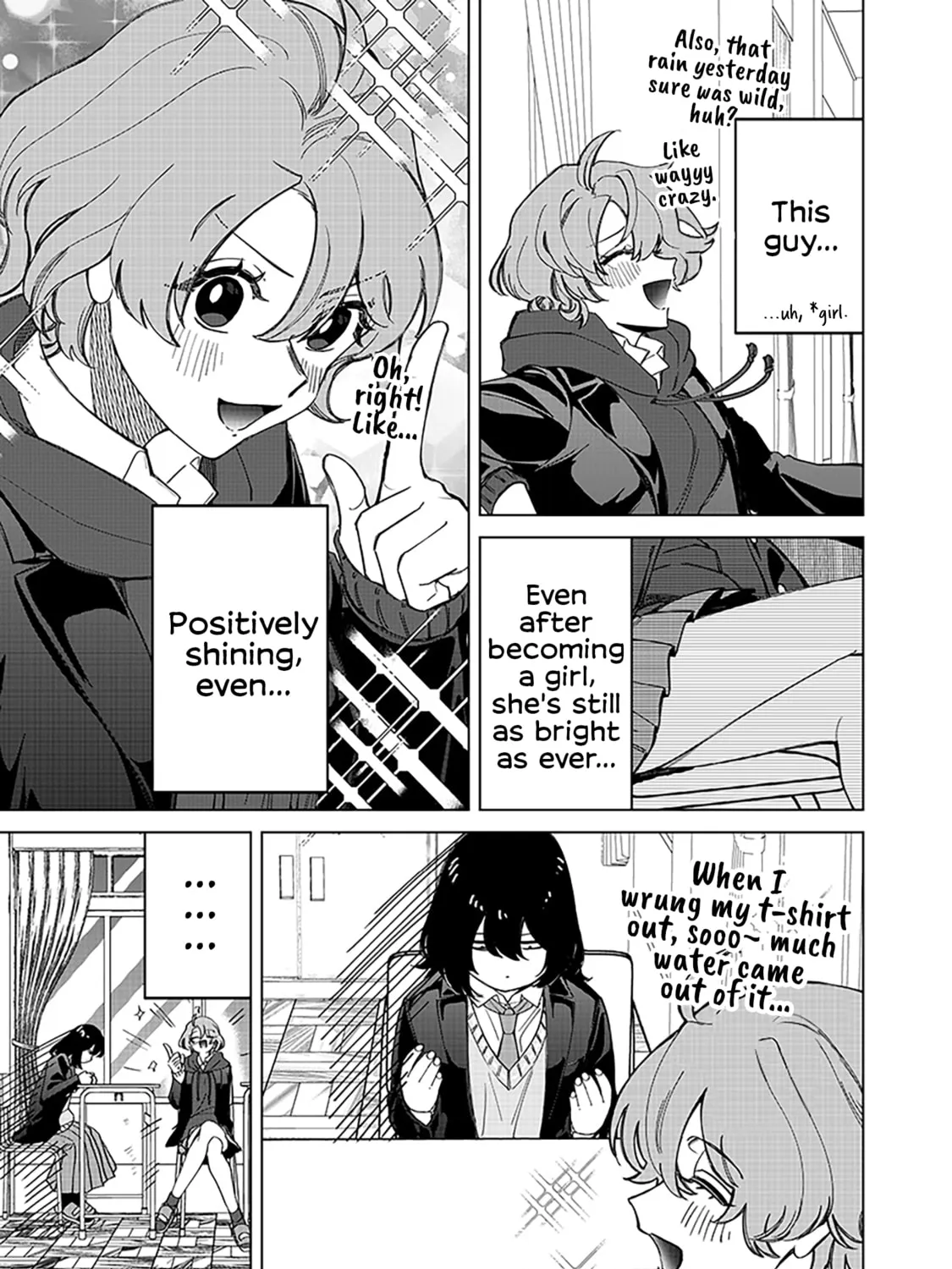 Shiretto Sugee Koto Itteru Gal. Shiritsu Para no Marukoukou no Nichijou Chapter 30 page 13 - 