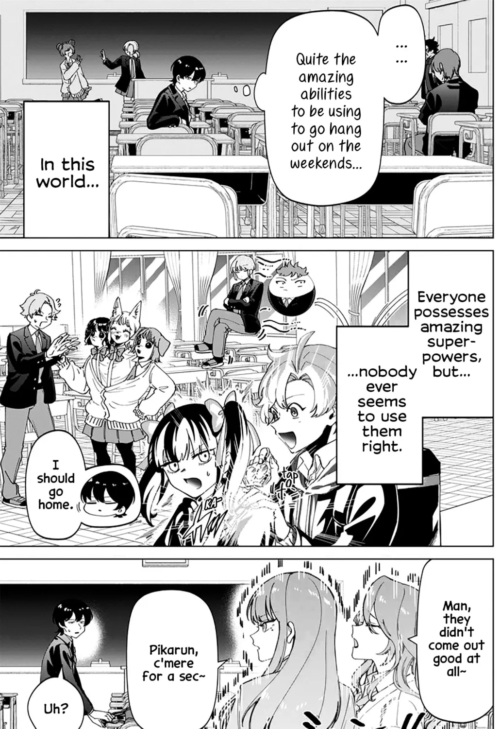 Shiretto Sugee Koto Itteru Gal. Shiritsu Para no Marukoukou no Nichijou Chapter 31.5 page 13 - 