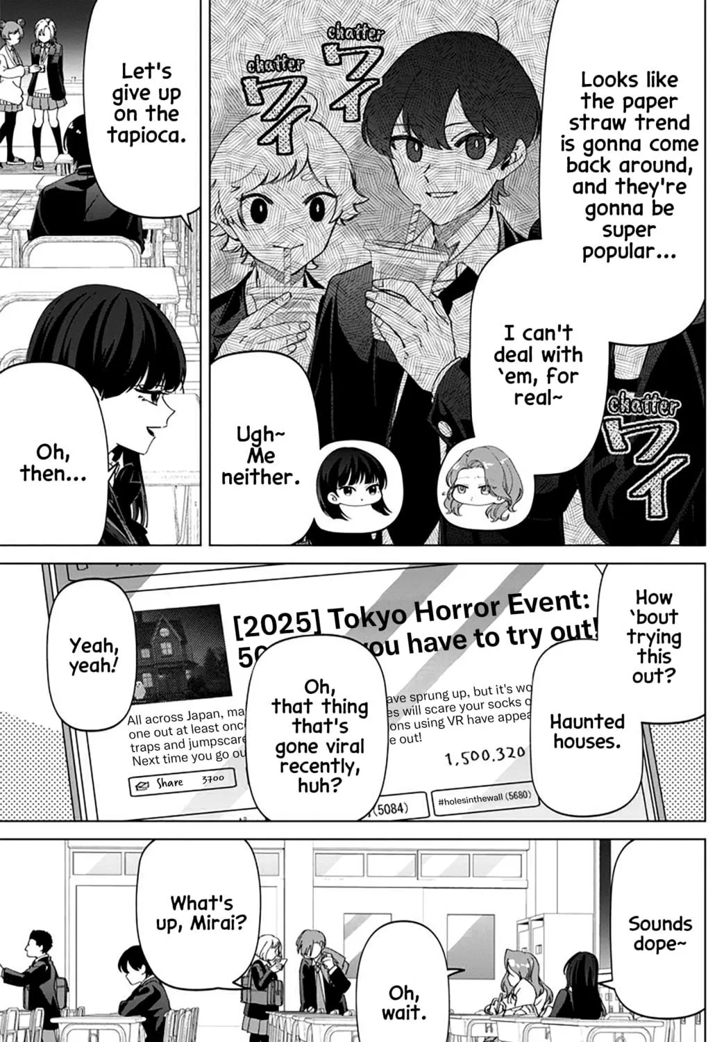 Shiretto Sugee Koto Itteru Gal. Shiritsu Para no Marukoukou no Nichijou Chapter 31.5 page 5 - 