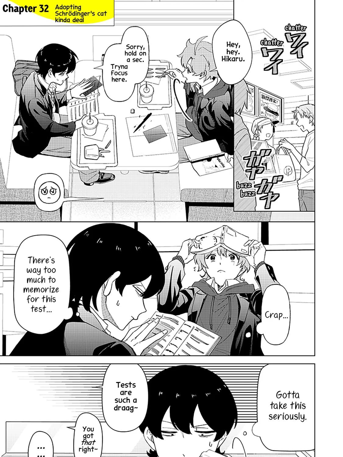 Shiretto Sugee Koto Itteru Gal. Shiritsu Para no Marukoukou no Nichijou Chapter 32 page 1 - 