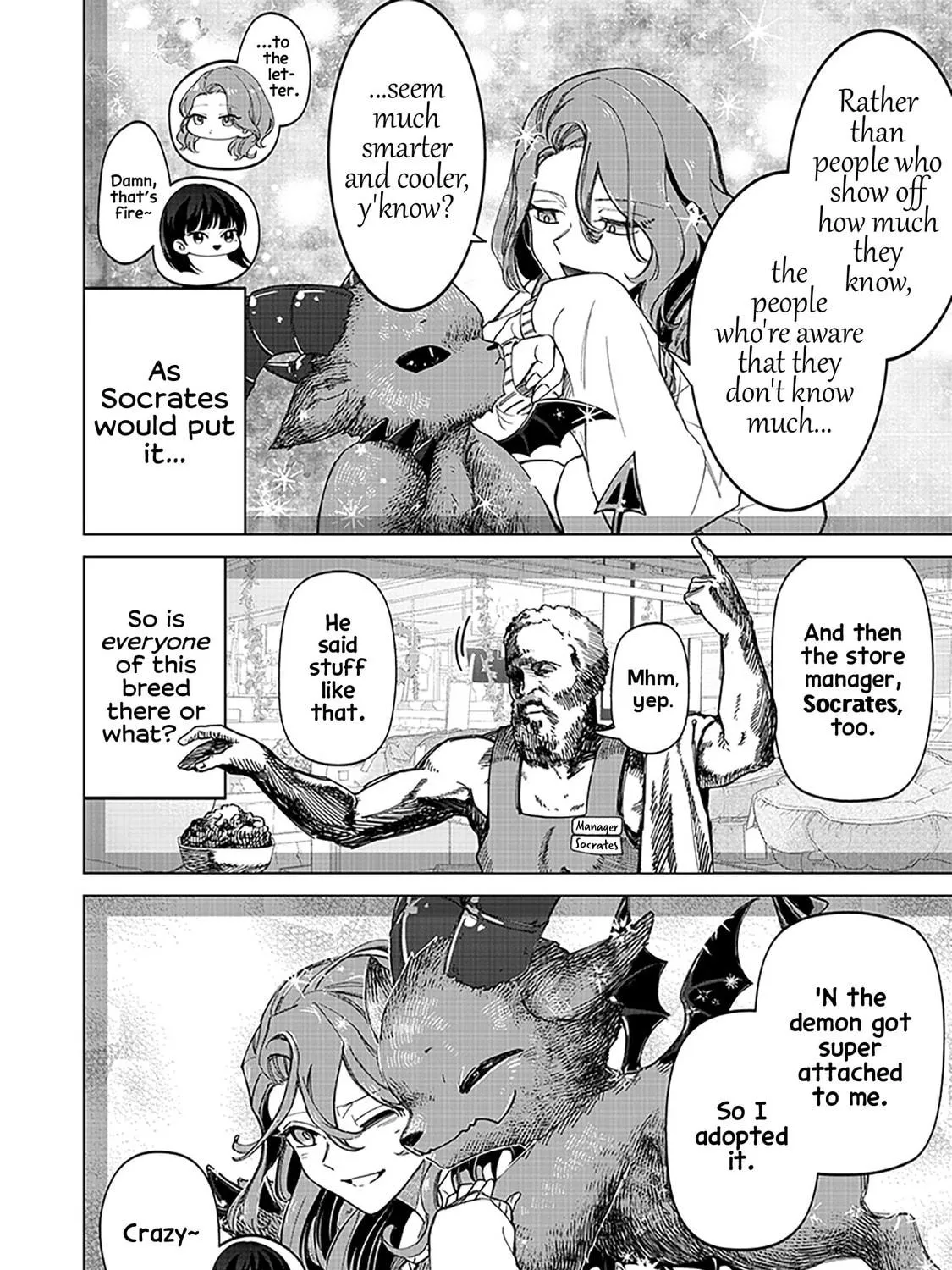 Shiretto Sugee Koto Itteru Gal. Shiritsu Para no Marukoukou no Nichijou Chapter 32 page 35 - 