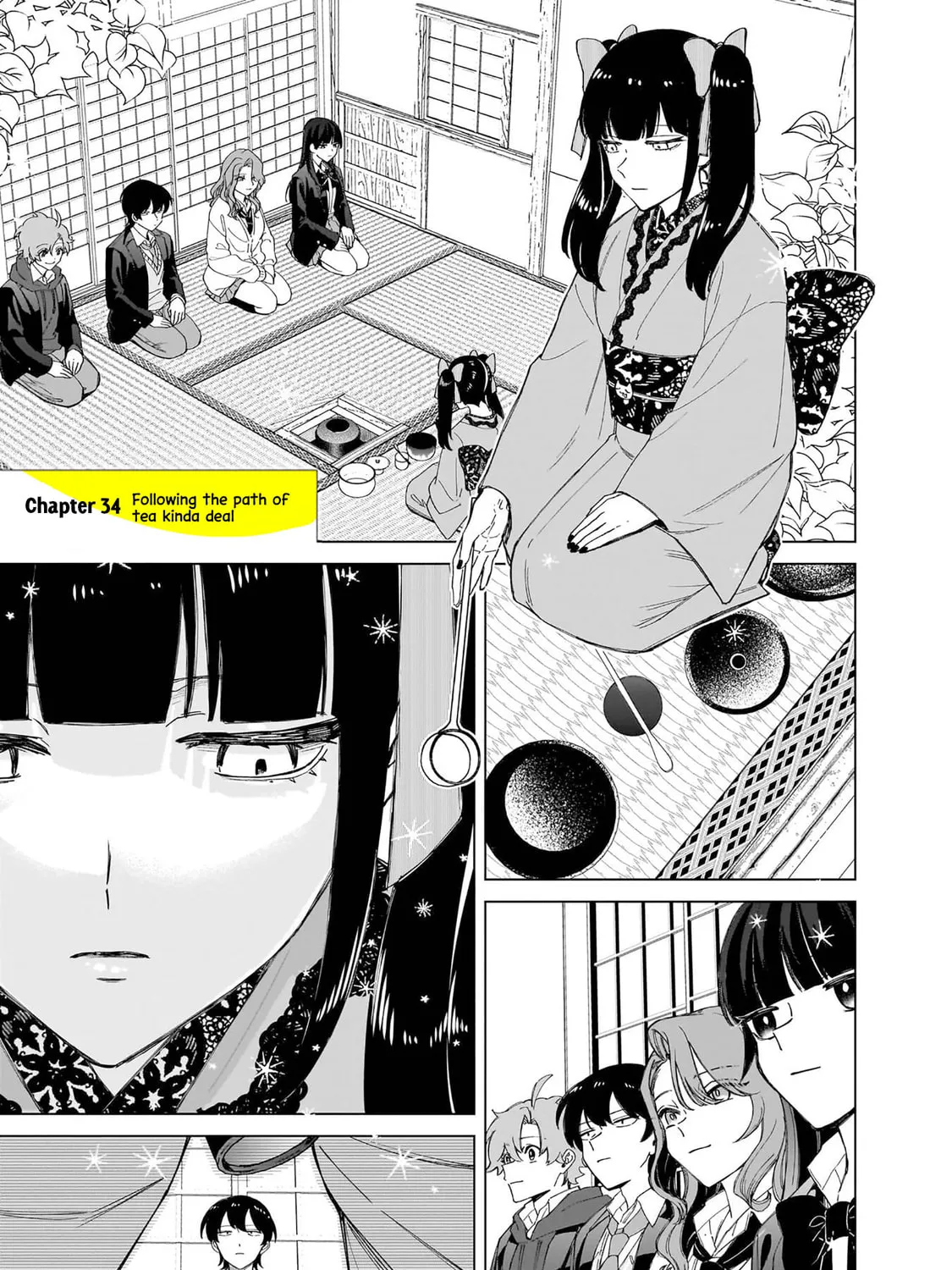 Shiretto Sugee Koto Itteru Gal. Shiritsu Para no Marukoukou no Nichijou Chapter 34 page 1 - 