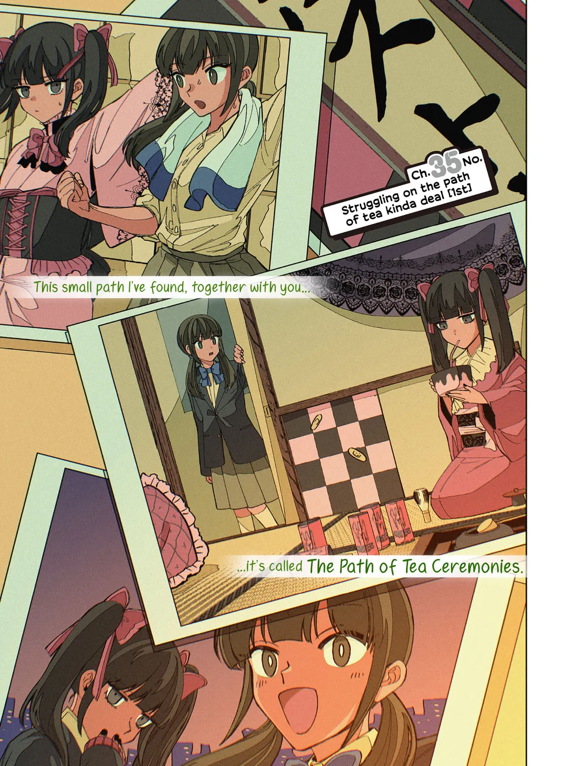 Shiretto Sugee Koto Itteru Gal. Shiritsu Para no Marukoukou no Nichijou Chapter 35 page 1 - 