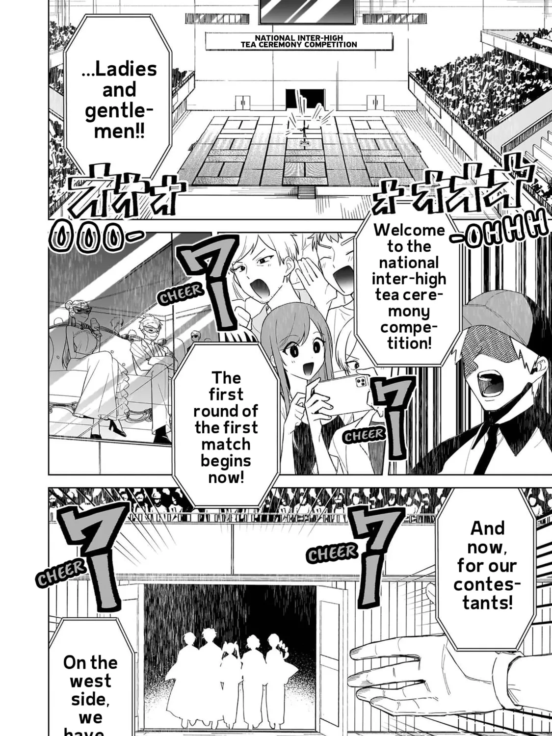 Shiretto Sugee Koto Itteru Gal. Shiritsu Para no Marukoukou no Nichijou Chapter 36 page 3 - 