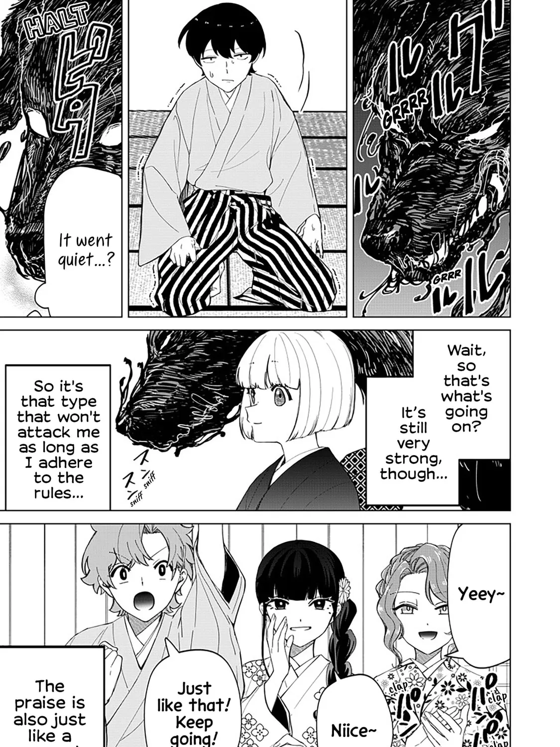 Shiretto Sugee Koto Itteru Gal. Shiritsu Para no Marukoukou no Nichijou Chapter 38 page 13 - 