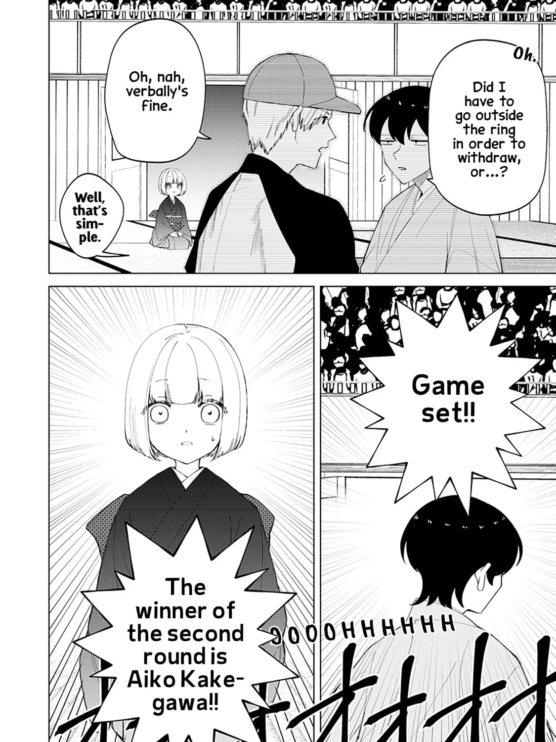 Shiretto Sugee Koto Itteru Gal. Shiritsu Para no Marukoukou no Nichijou Chapter 39 page 35 - 