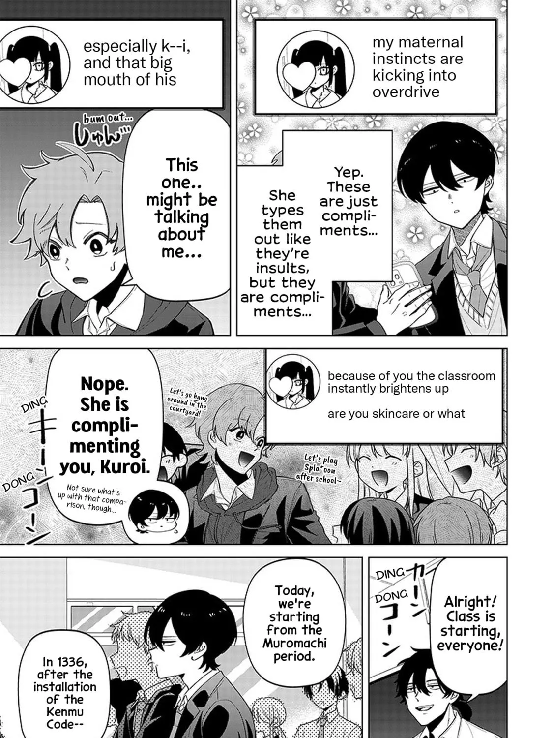 Shiretto Sugee Koto Itteru Gal. Shiritsu Para no Marukoukou no Nichijou Chapter 4 page 11 - 
