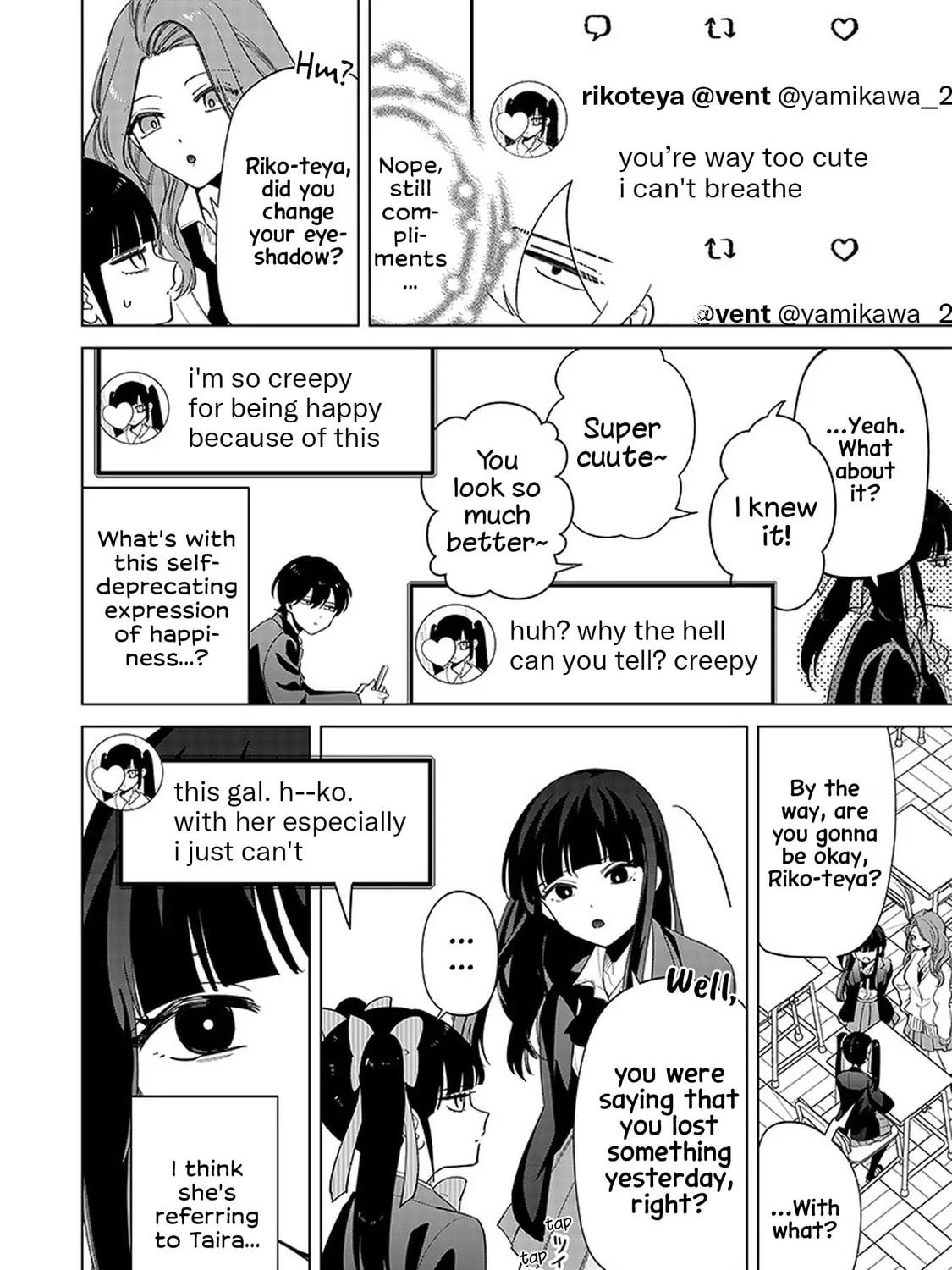 Shiretto Sugee Koto Itteru Gal. Shiritsu Para no Marukoukou no Nichijou Chapter 4 page 21 - 