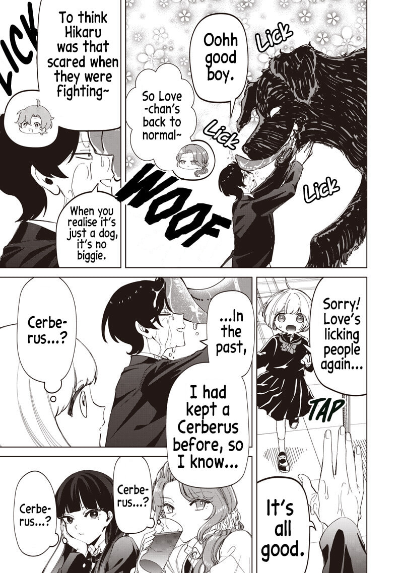 Shiretto Sugee Koto Itteru Gal. Shiritsu Para no Marukoukou no Nichijou Chapter 45 page 13 - 