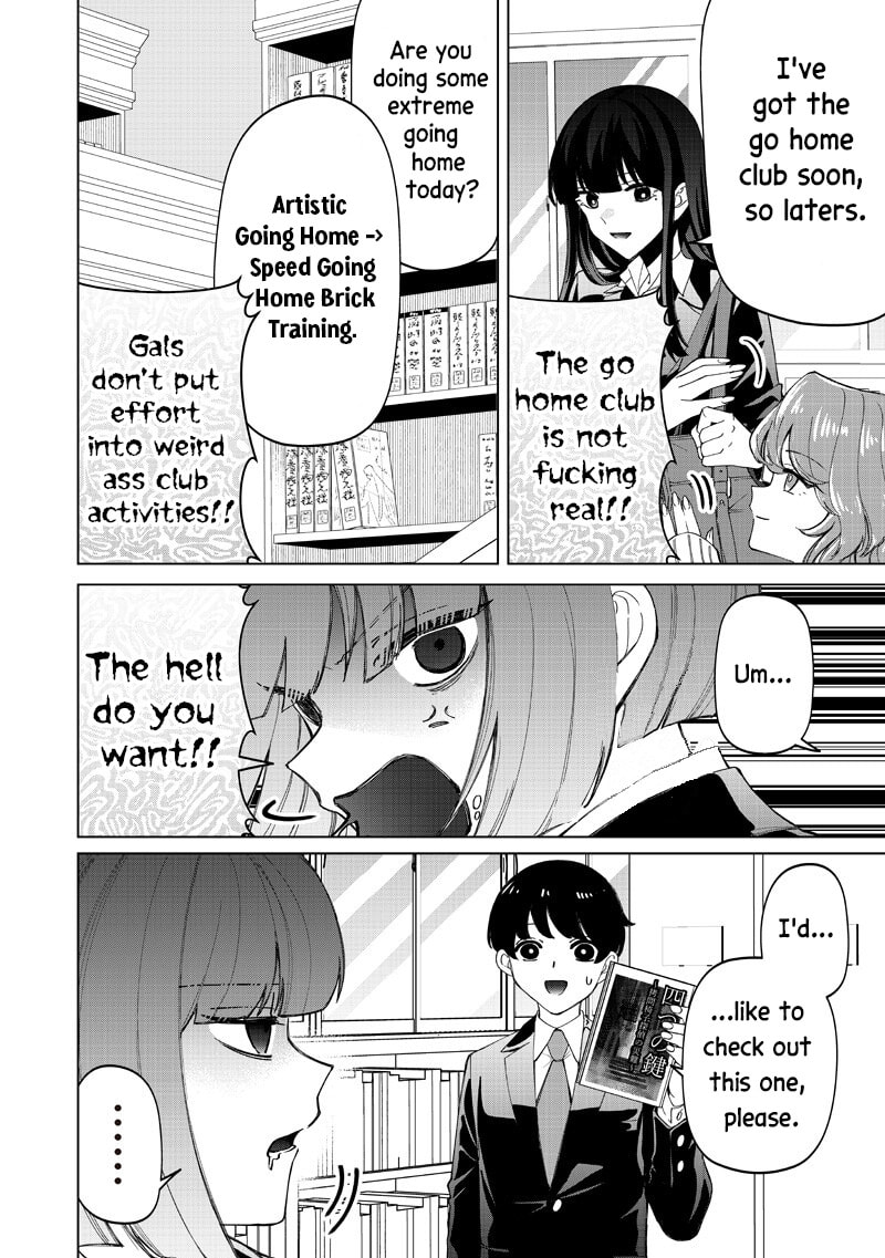 Shiretto Sugee Koto Itteru Gal. Shiritsu Para no Marukoukou no Nichijou Chapter 47 page 8 - 