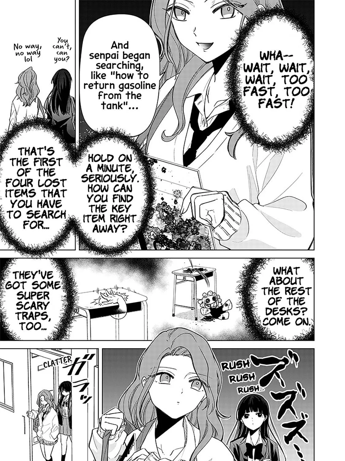 Shiretto Sugee Koto Itteru Gal. Shiritsu Para no Marukoukou no Nichijou Chapter 6 page 17 - 