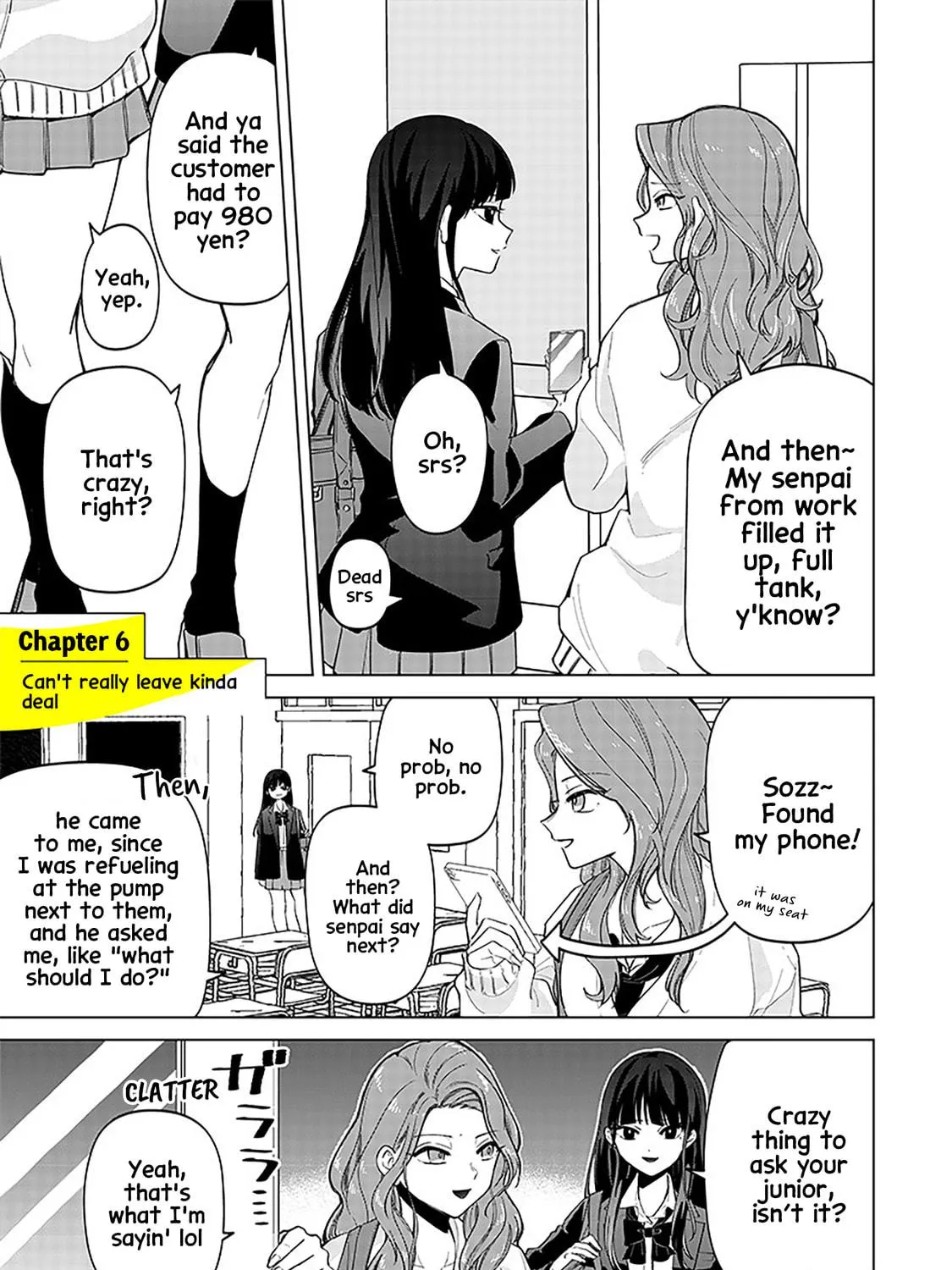 Shiretto Sugee Koto Itteru Gal. Shiritsu Para no Marukoukou no Nichijou Chapter 6 page 5 - 