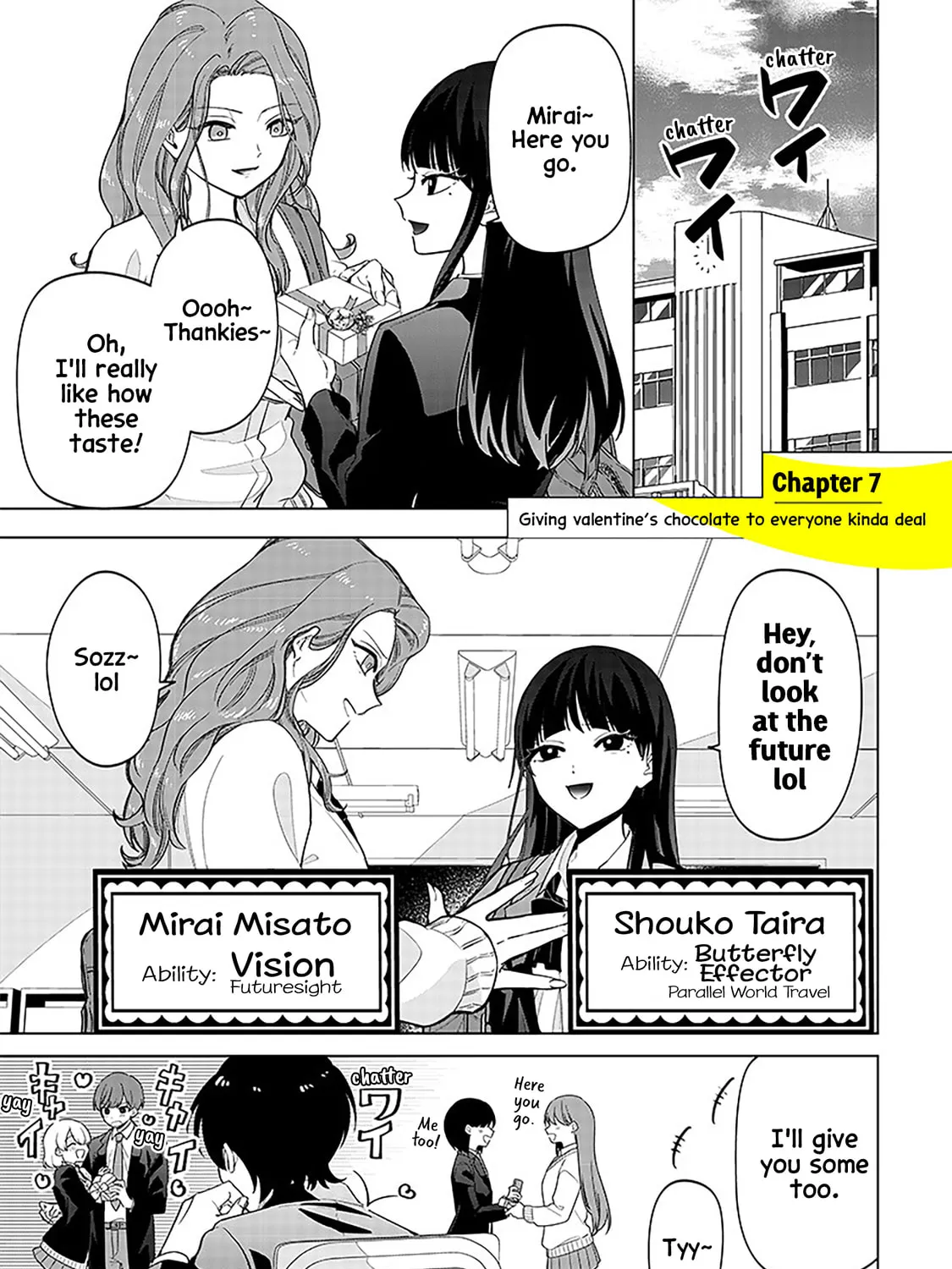 Shiretto Sugee Koto Itteru Gal. Shiritsu Para no Marukoukou no Nichijou Chapter 7 page 2 - 