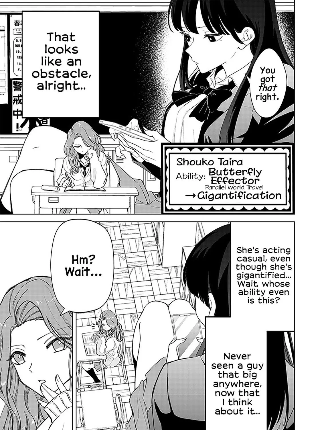 Shiretto Sugee Koto Itteru Gal. Shiritsu Para no Marukoukou no Nichijou Chapter 7 page 22 - 