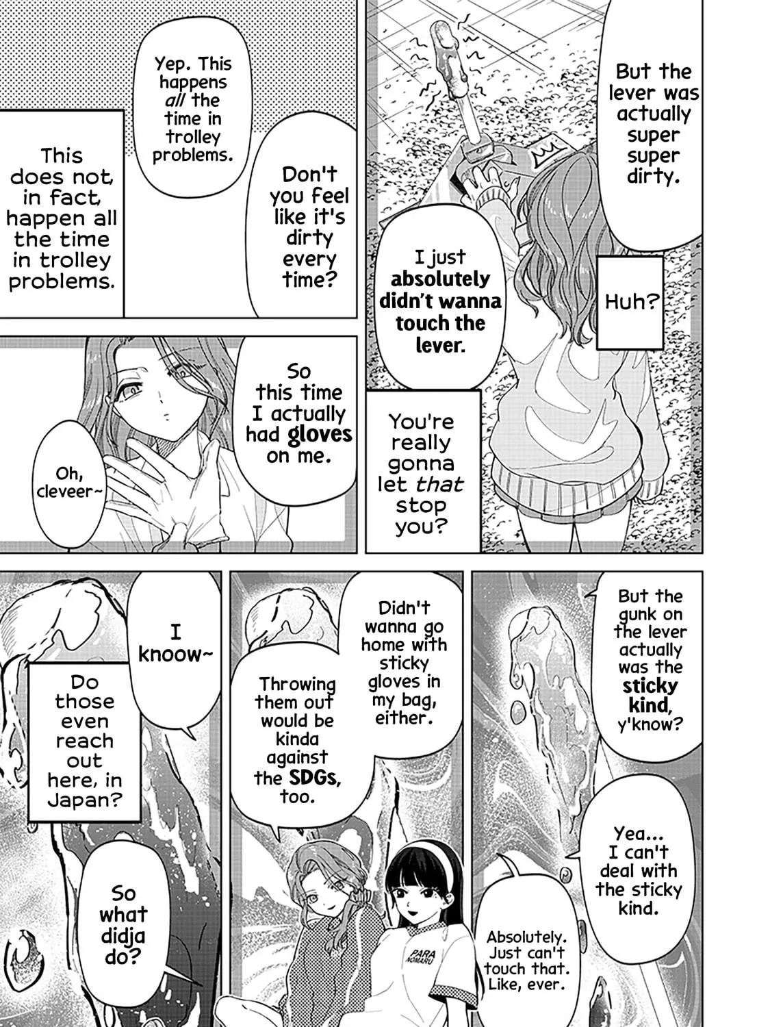 Shiretto Sugee Koto Itteru Gal. Shiritsu Para no Marukoukou no Nichijou Chapter 8 page 9 - 