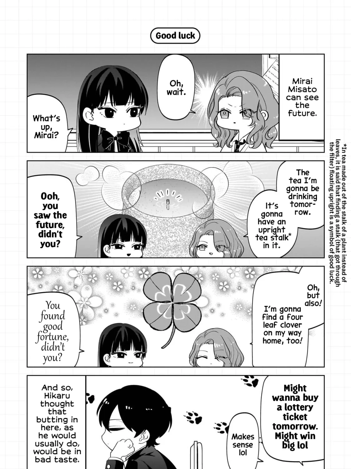 Shiretto Sugee Koto Itteru Gal. Shiritsu Para no Marukoukou no Nichijou Chapter 9.5 page 13 - 