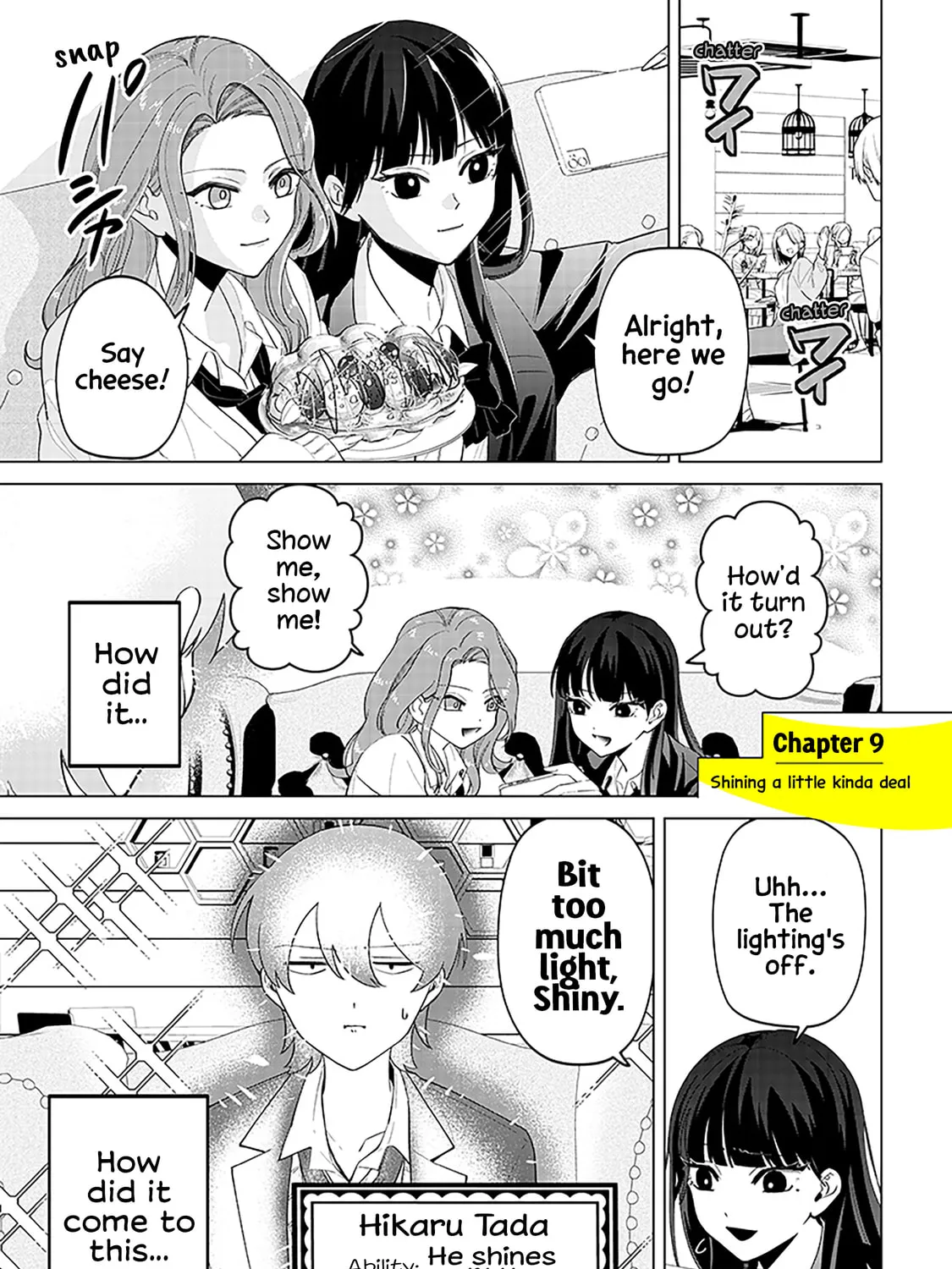 Shiretto Sugee Koto Itteru Gal. Shiritsu Para no Marukoukou no Nichijou Chapter 9 page 1 - 