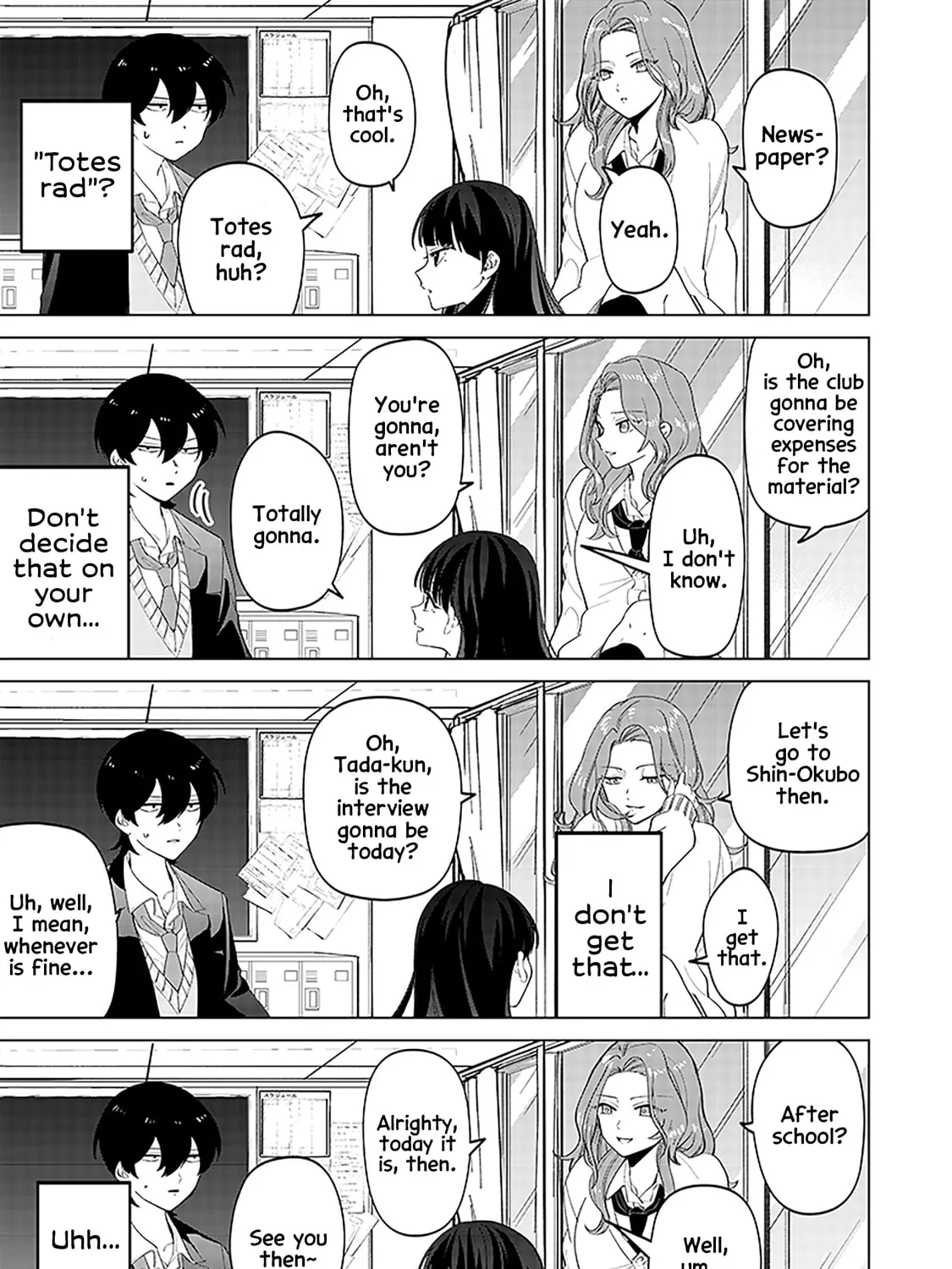 Shiretto Sugee Koto Itteru Gal. Shiritsu Para no Marukoukou no Nichijou Chapter 9 page 13 - 
