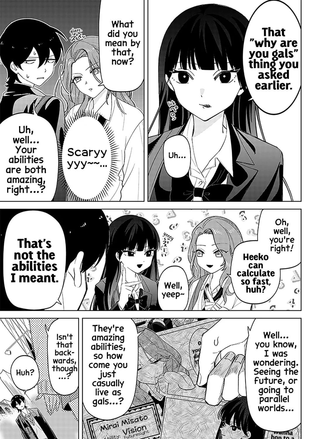 Shiretto Sugee Koto Itteru Gal. Shiritsu Para no Marukoukou no Nichijou Chapter 9 page 17 - 