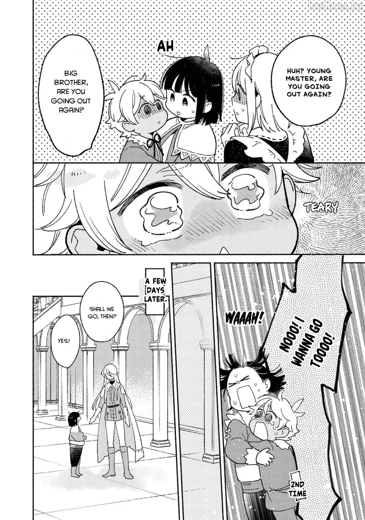 Shiroi Buta Kizoku desu ga Zense no Kioku ga Haeta no de Hiyoko na Otouto Sodatemasu Chapter 10 page 28 - 
