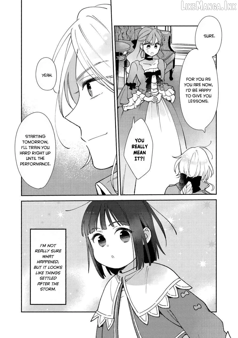 Shiroi Buta Kizoku desu ga Zense no Kioku ga Haeta no de Hiyoko na Otouto Sodatemasu Chapter 11 page 27 - 