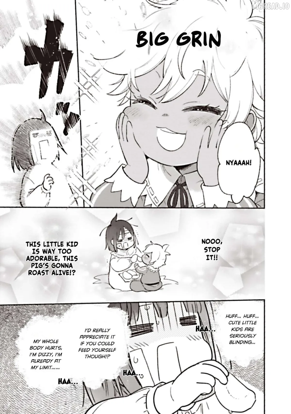 Shiroi Buta Kizoku desu ga Zense no Kioku ga Haeta no de Hiyoko na Otouto Sodatemasu Chapter 4 page 23 - 