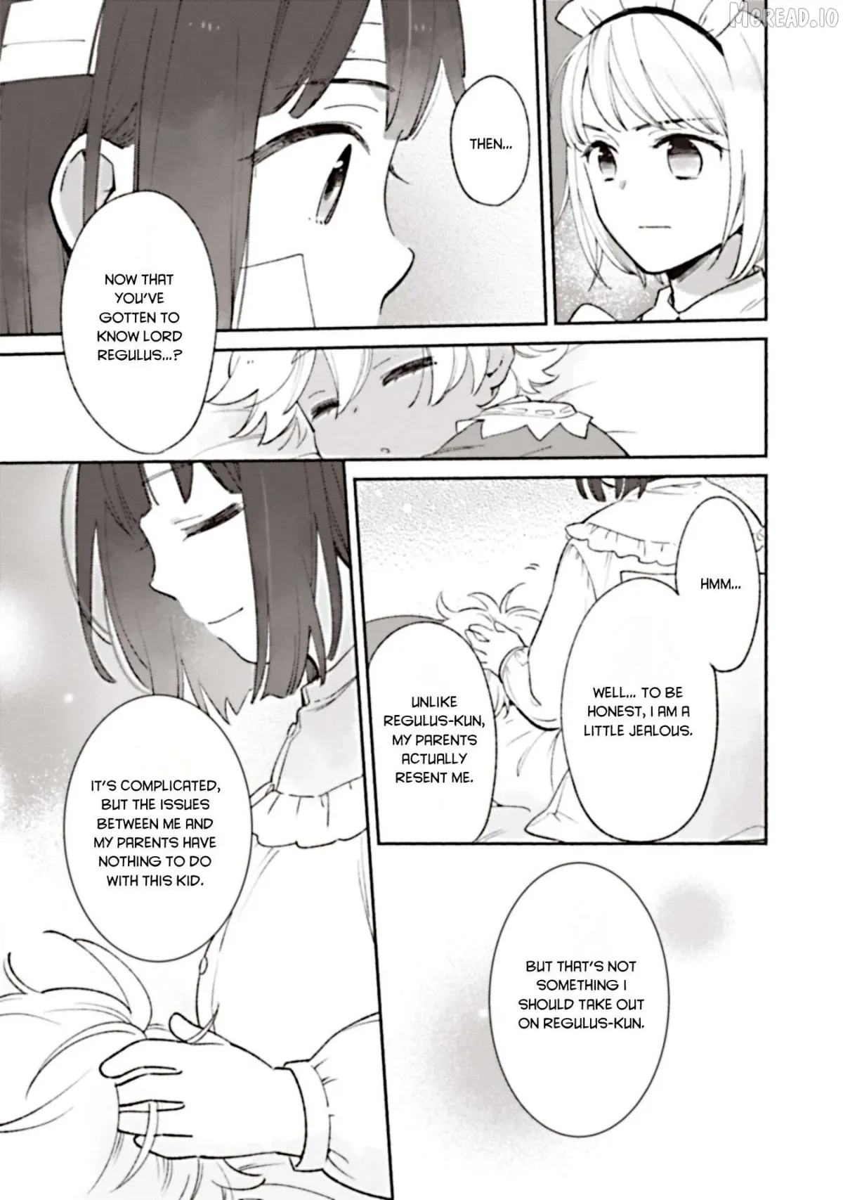 Shiroi Buta Kizoku desu ga Zense no Kioku ga Haeta no de Hiyoko na Otouto Sodatemasu Chapter 4 page 27 - 