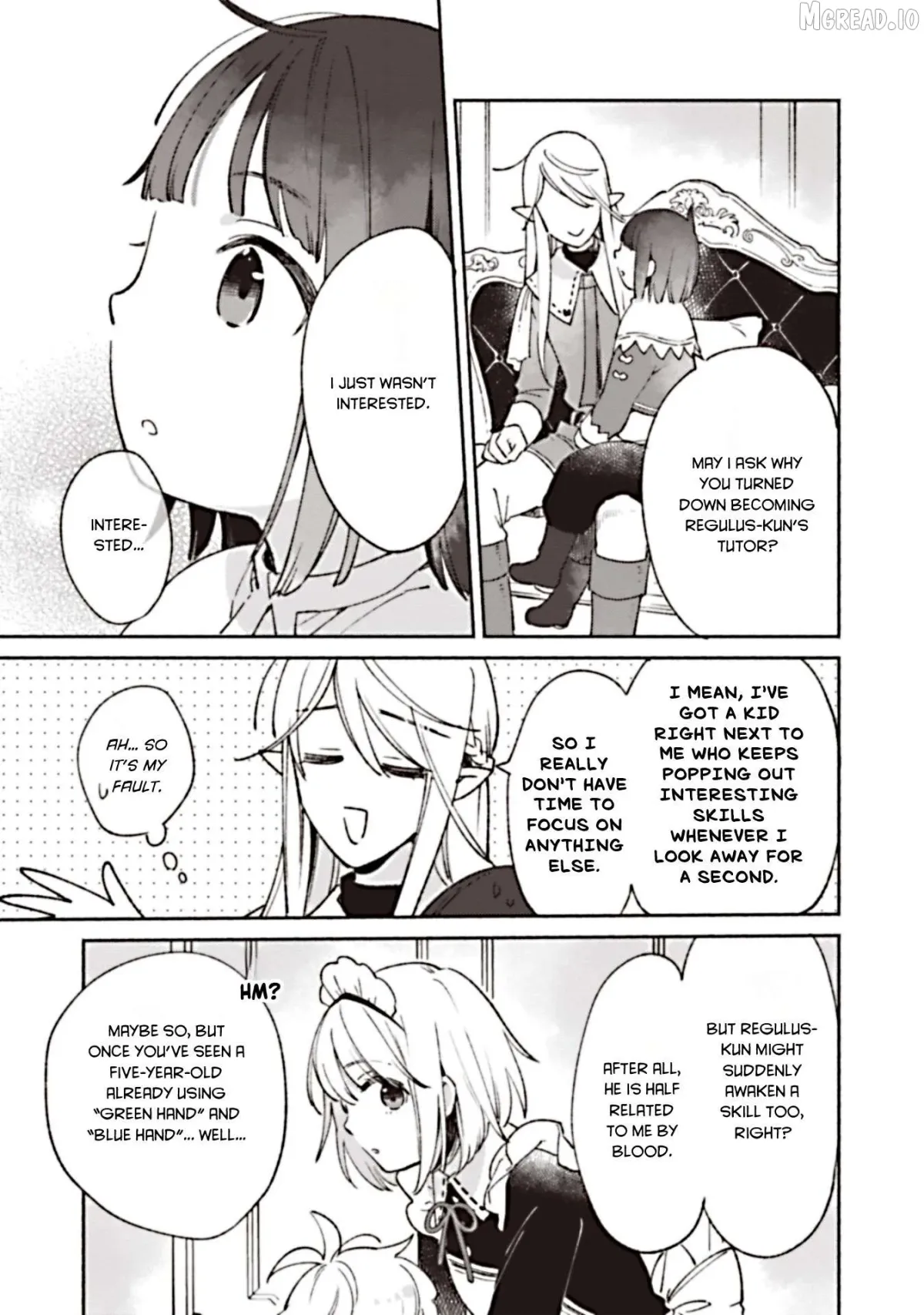 Shiroi Buta Kizoku desu ga Zense no Kioku ga Haeta no de Hiyoko na Otouto Sodatemasu Chapter 5 page 15 - 