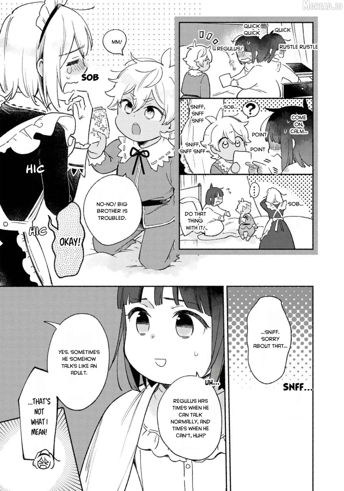 Shiroi Buta Kizoku desu ga Zense no Kioku ga Haeta no de Hiyoko na Otouto Sodatemasu Chapter 7 page 28 - 